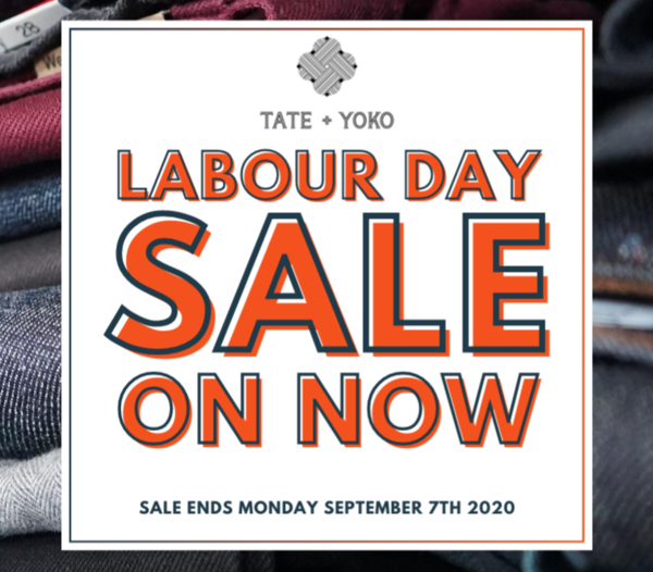 Labour Day Sale On Now - Sale Ends Monday Sept 7th 2020