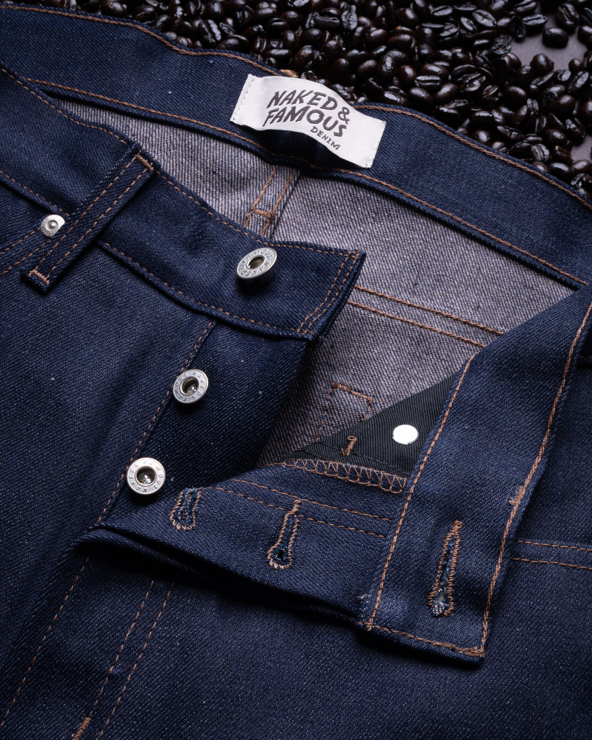Coffee Dyed Selvedge